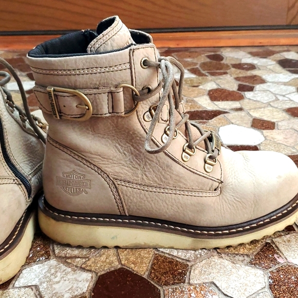 Marconi Harley Davidson Riding Boots Sz 